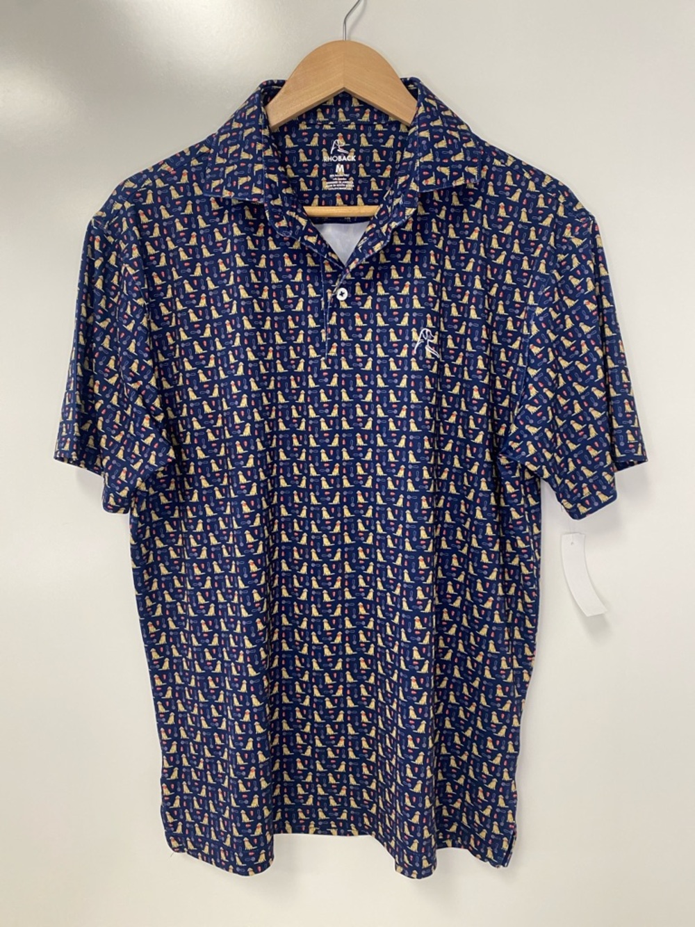 Rhoback Men’s Navy Polo